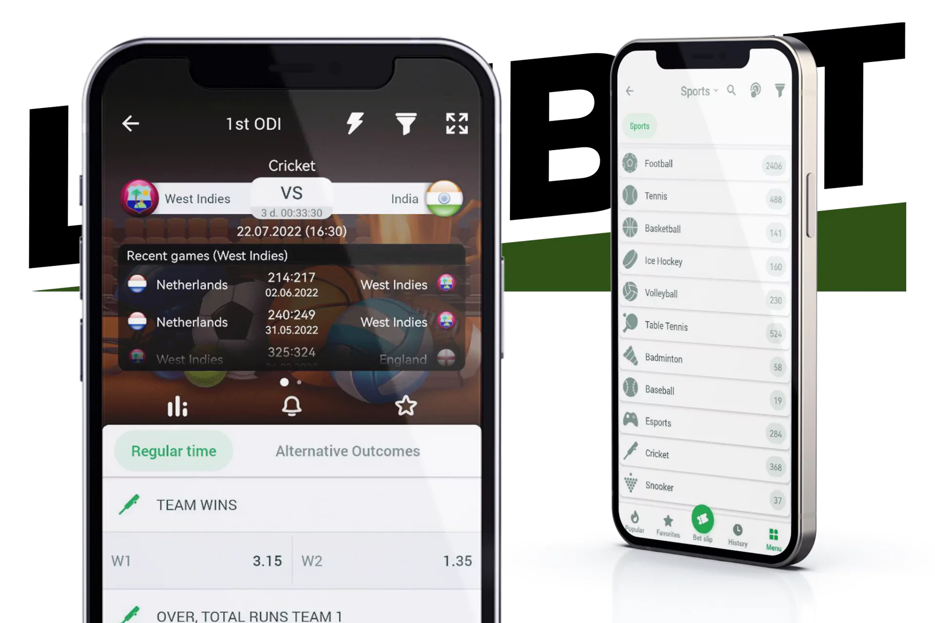 Use all the features of Linebet on Android and iOS and combine different types of bets.