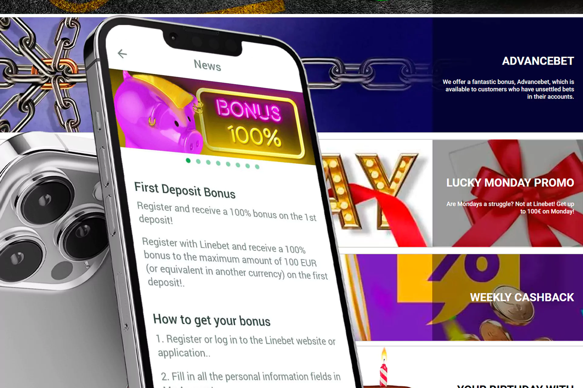 Besides the promo code, pay attention to other bonus offers.