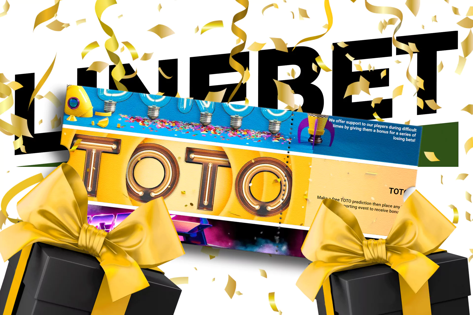 With Linebet playing Toto get special bonuses for even more profitable game.