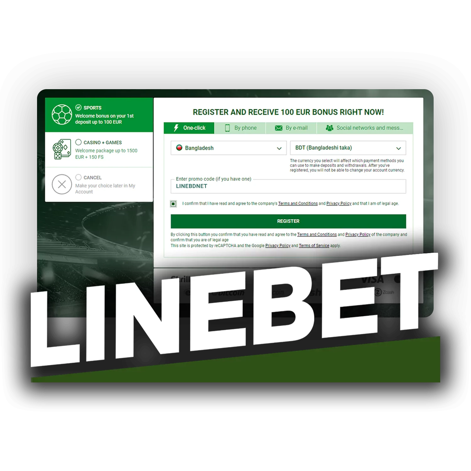 Read the article and get a special promo code of Linebet.