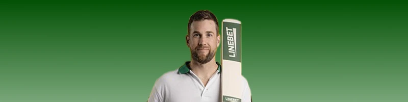Dawid Malan is one of Linebet's brand
                                    ambassadors.