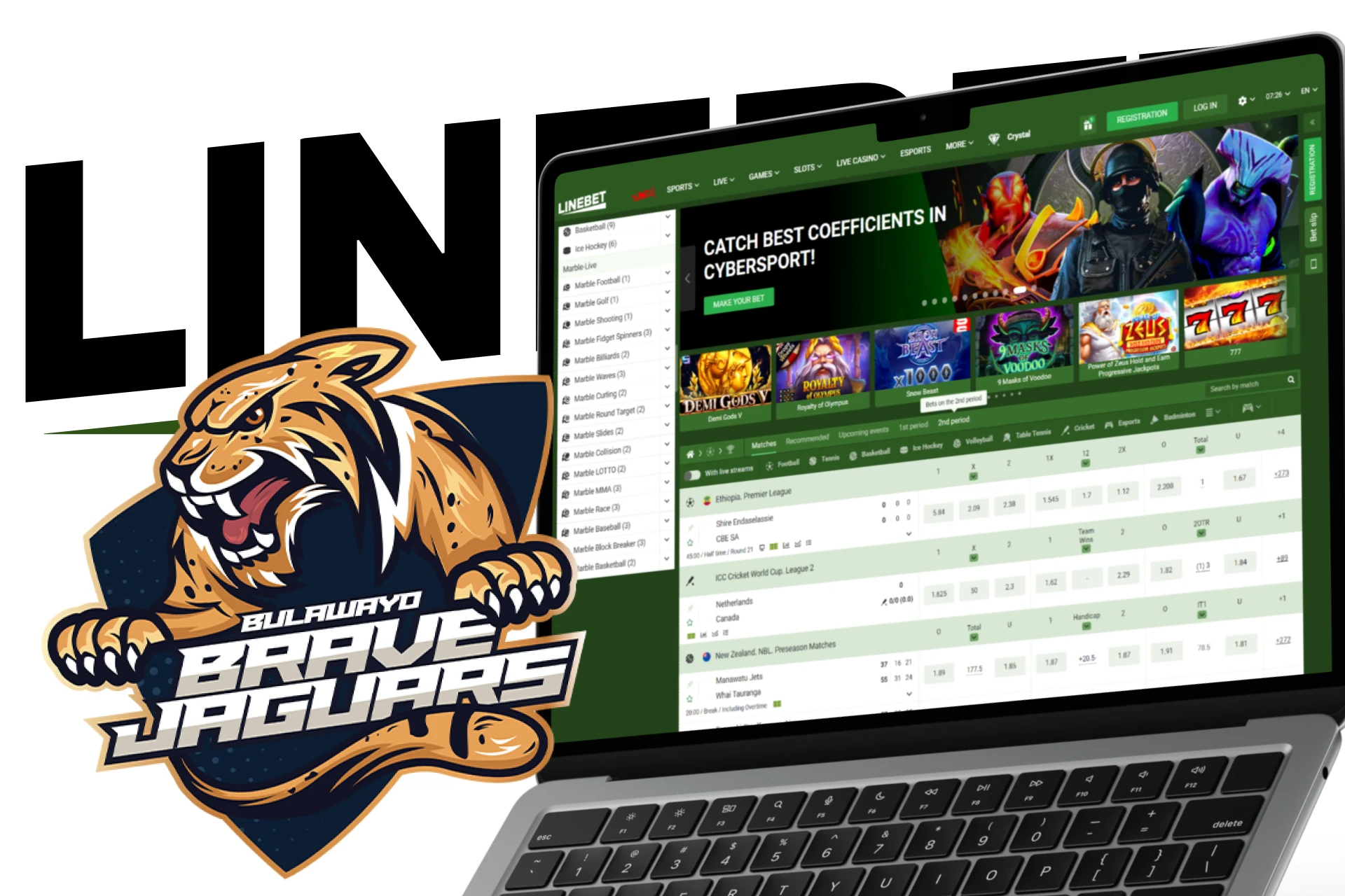 The Linebet platform partners with Brave Jaguars.