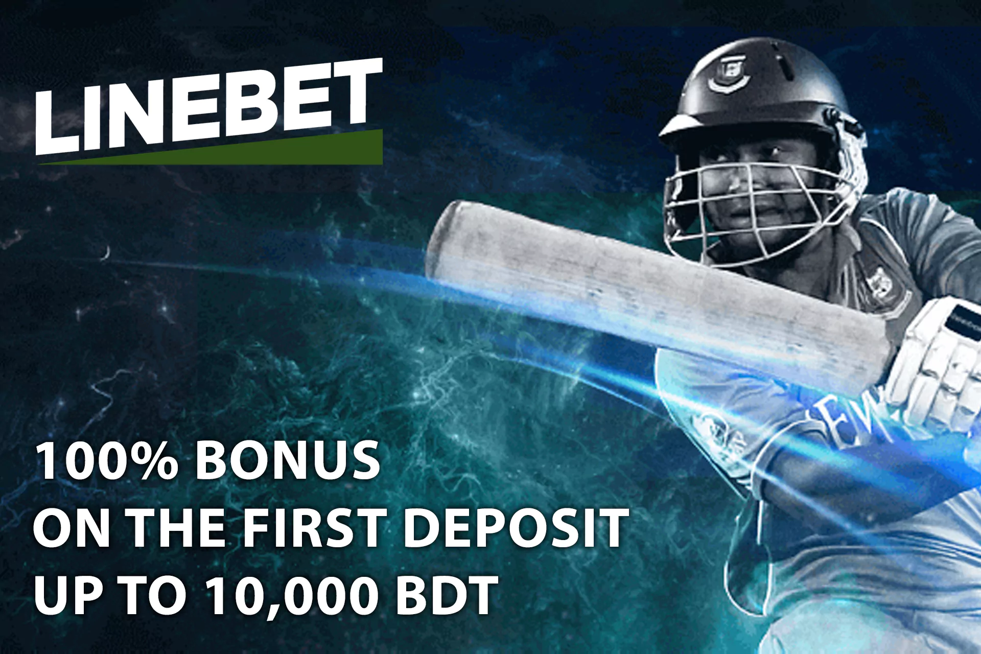 After your first deposit, you can receive a welcome bonus on betting.