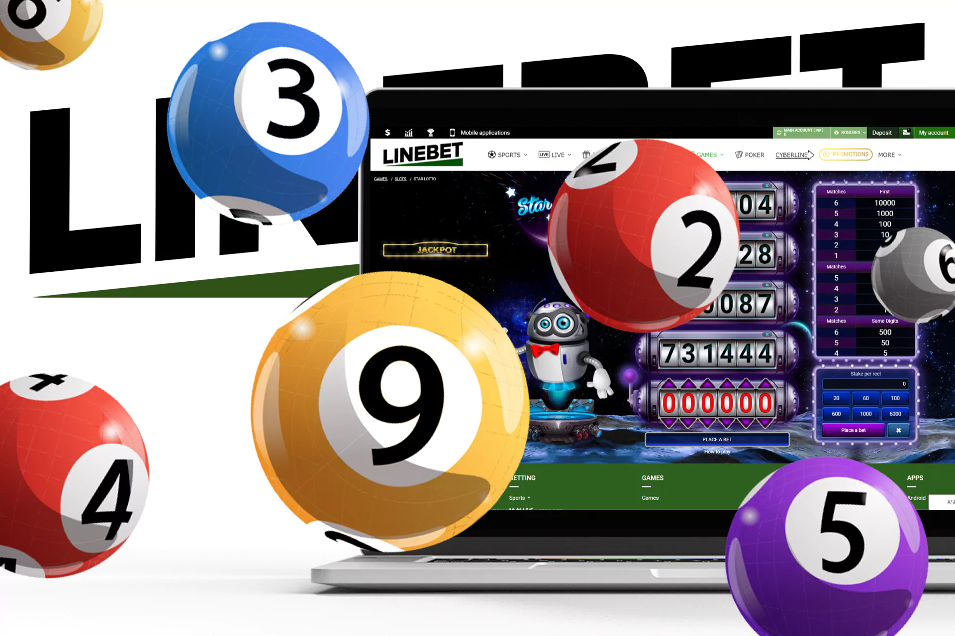 At Linebet you can play lotteries which are also not prohibited in Bangladesh.