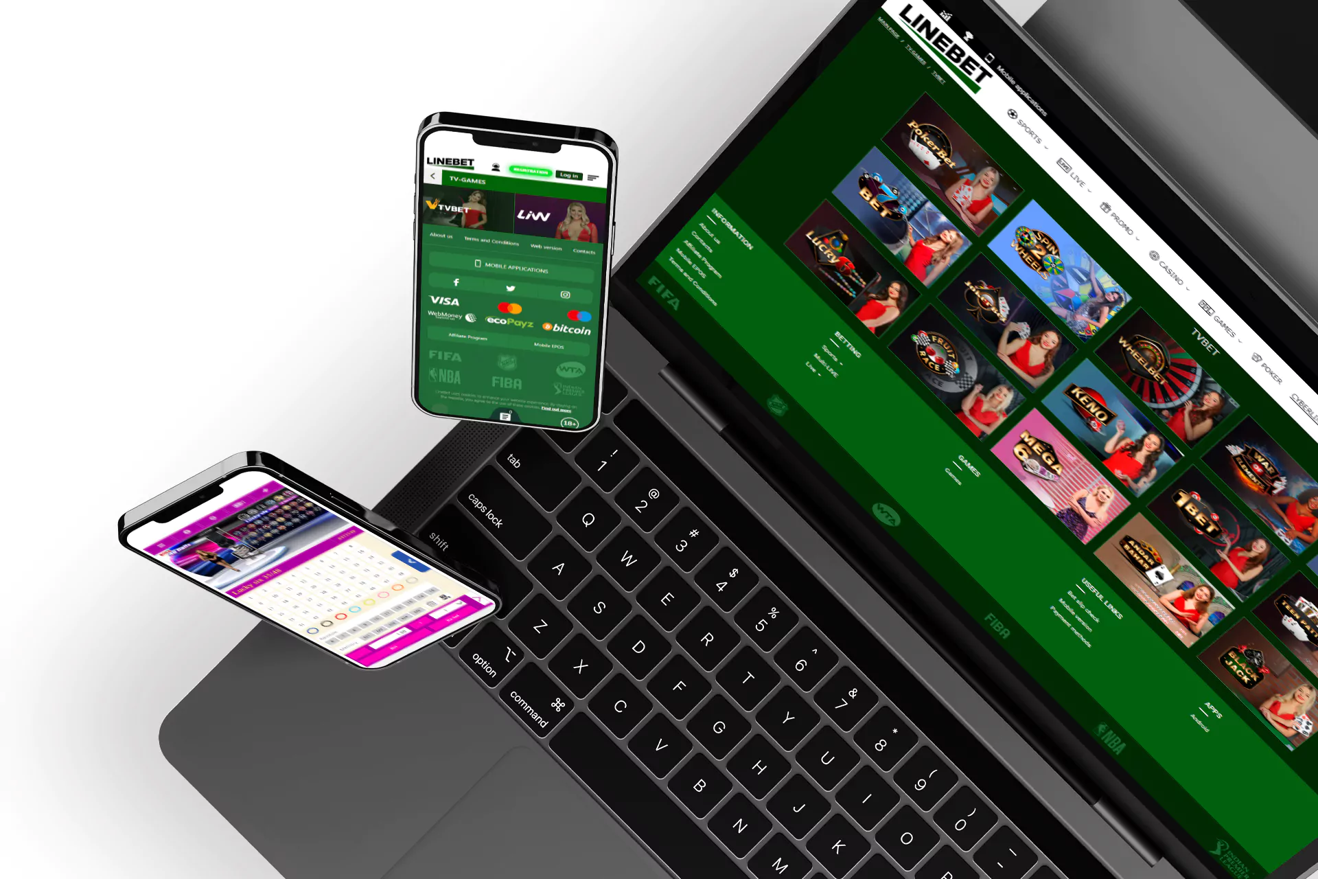 In TV Games, you can place bets online while watching the show.