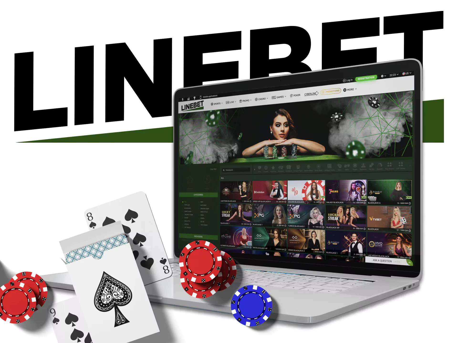 If you are a fan of card games, try blackjack on Linebet.