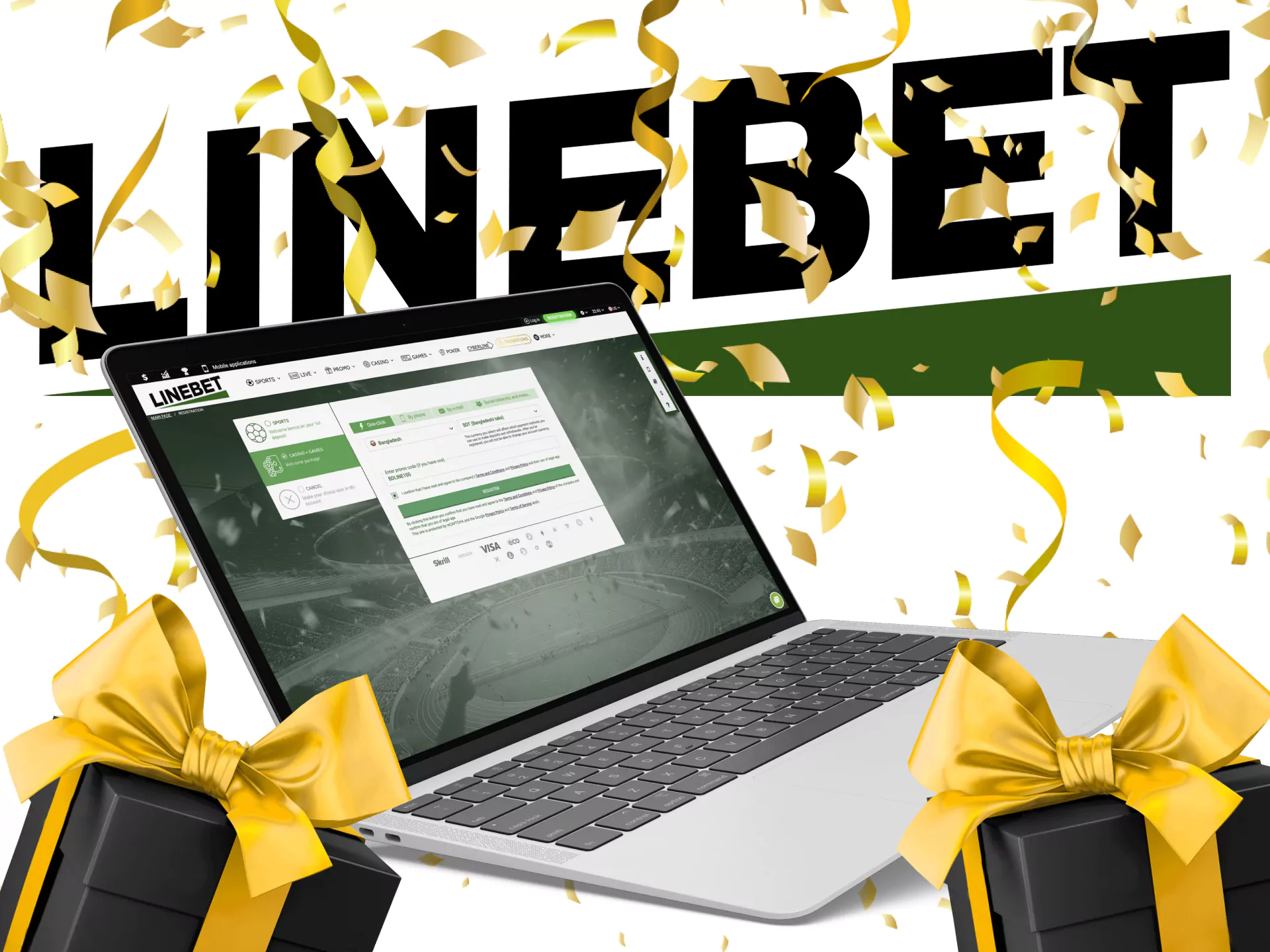 Linebet offers its players a nice bonus for casino games, do not miss the benefit.