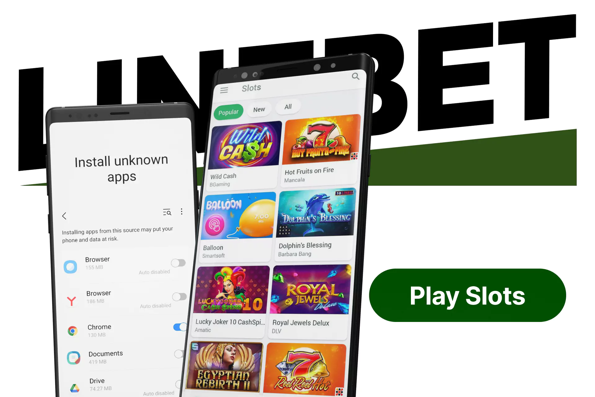 Place bets and play Linebet on your mobile device, there is support for Android and iOS.