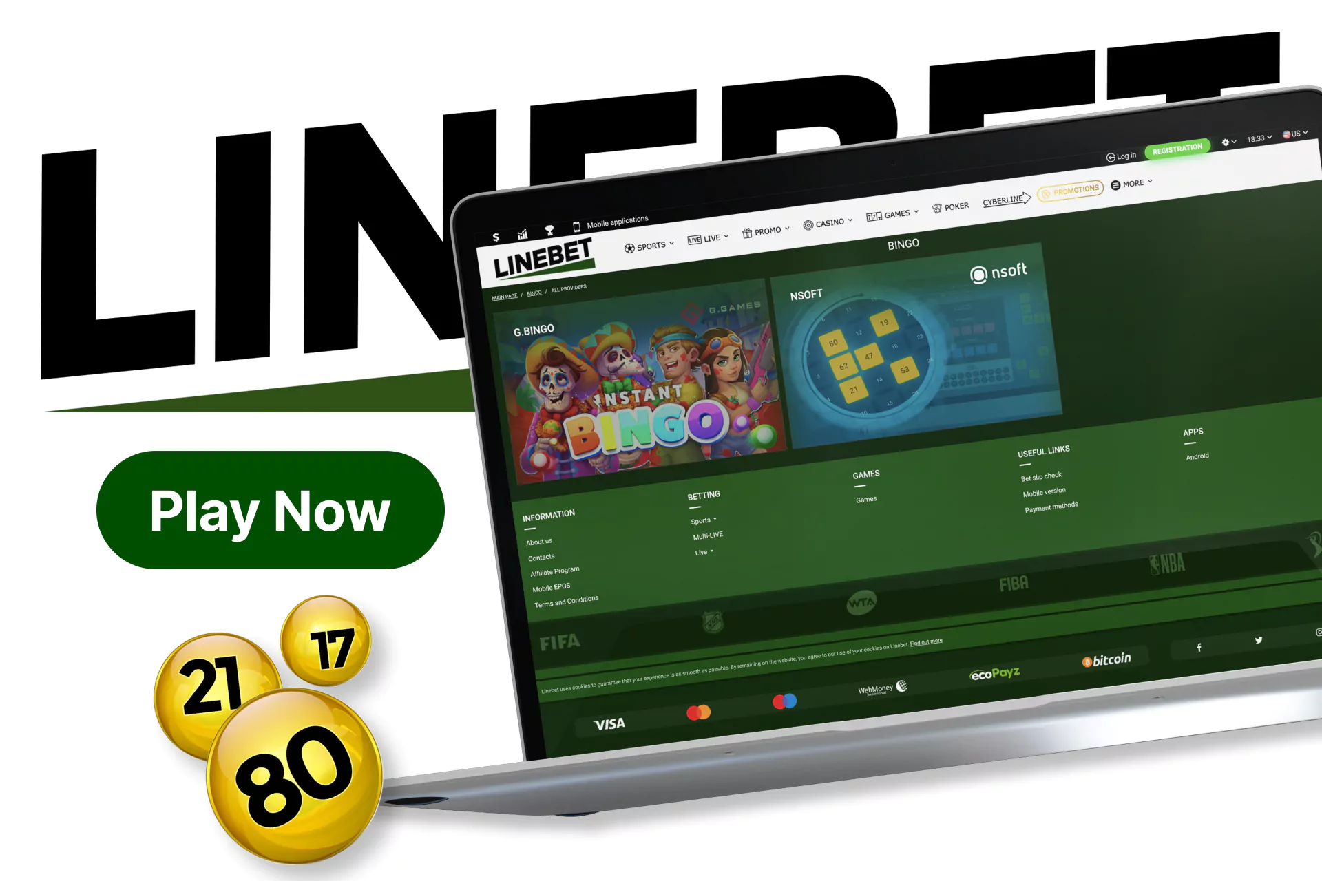 In Linebet, with this simple instruction, learn how to quickly start betting on bingo.