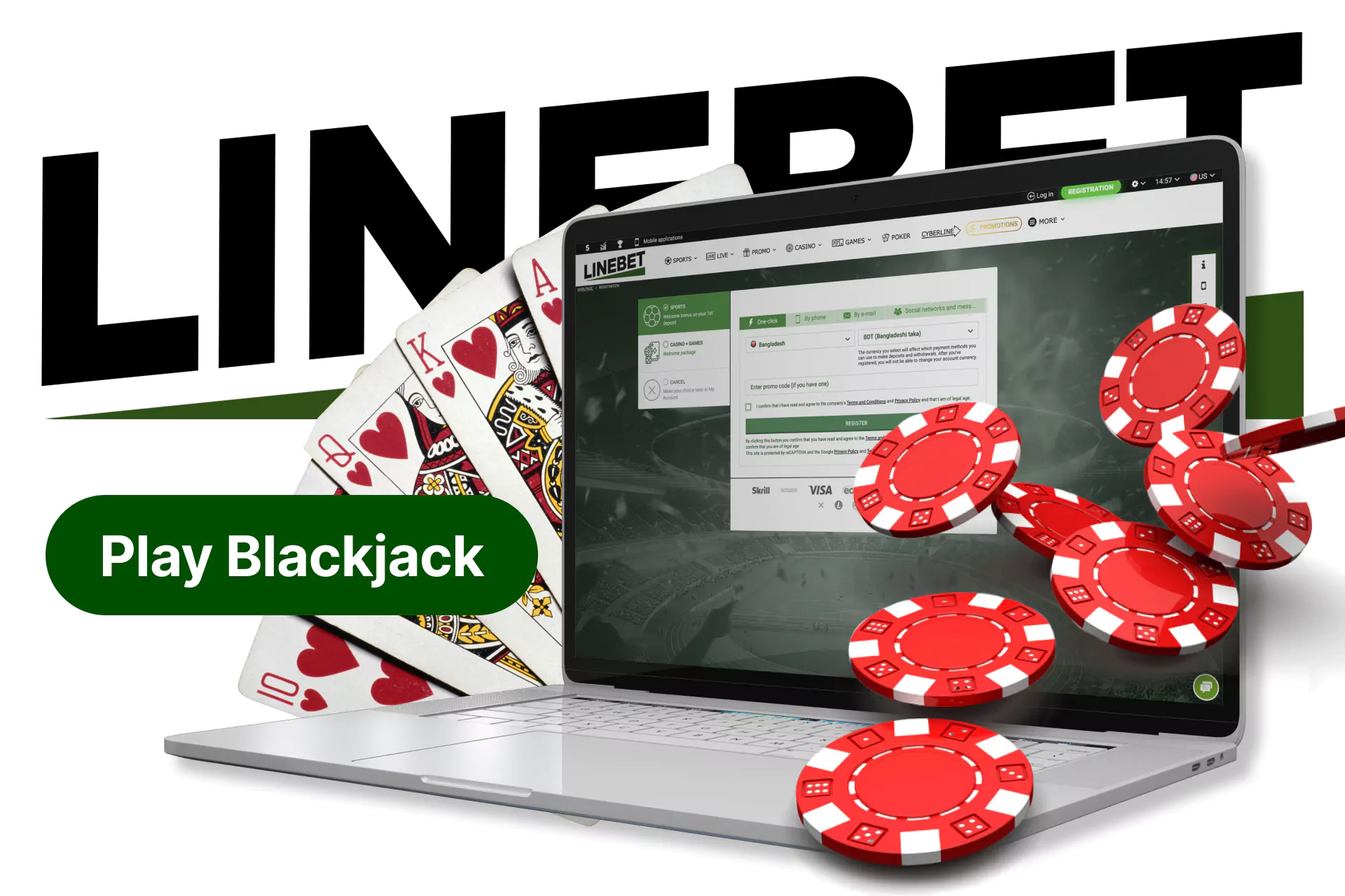 With this guide, learn how to easily and simply start playing blackjack on Linebet.
