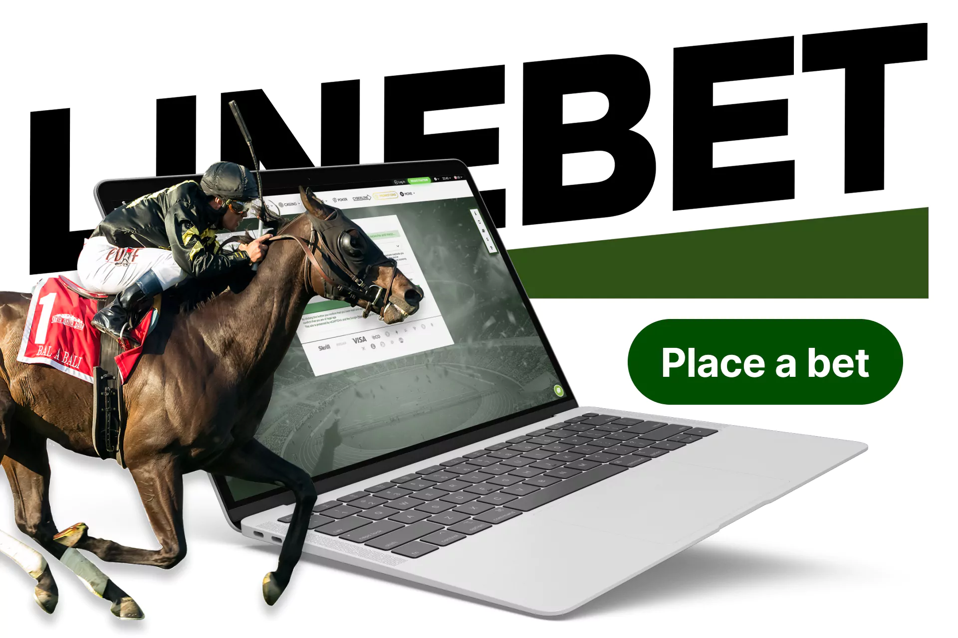 With this instruction, start betting on horse racing in Linebet.