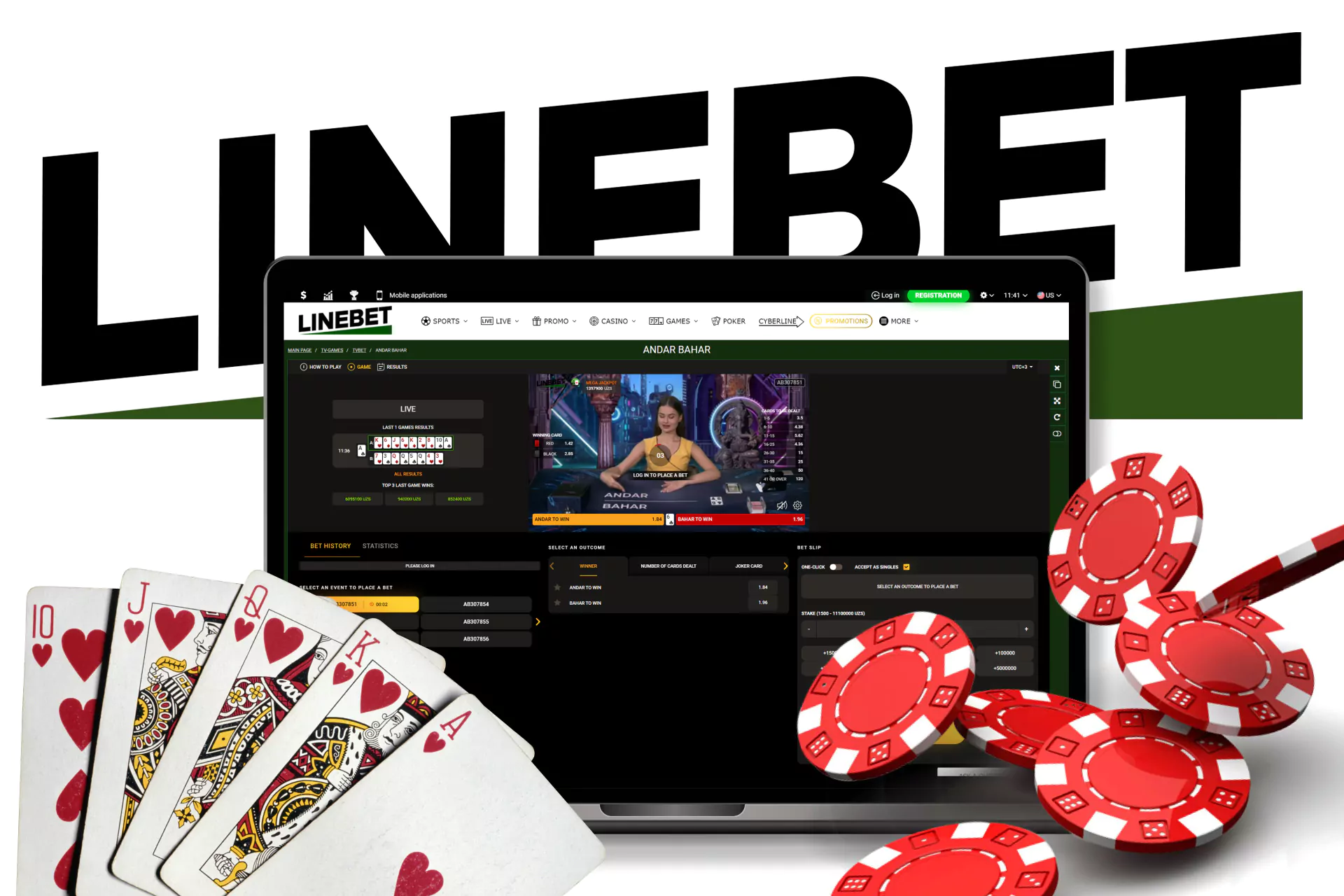 At the Linebet Casino, play an exciting Andar Bahar.