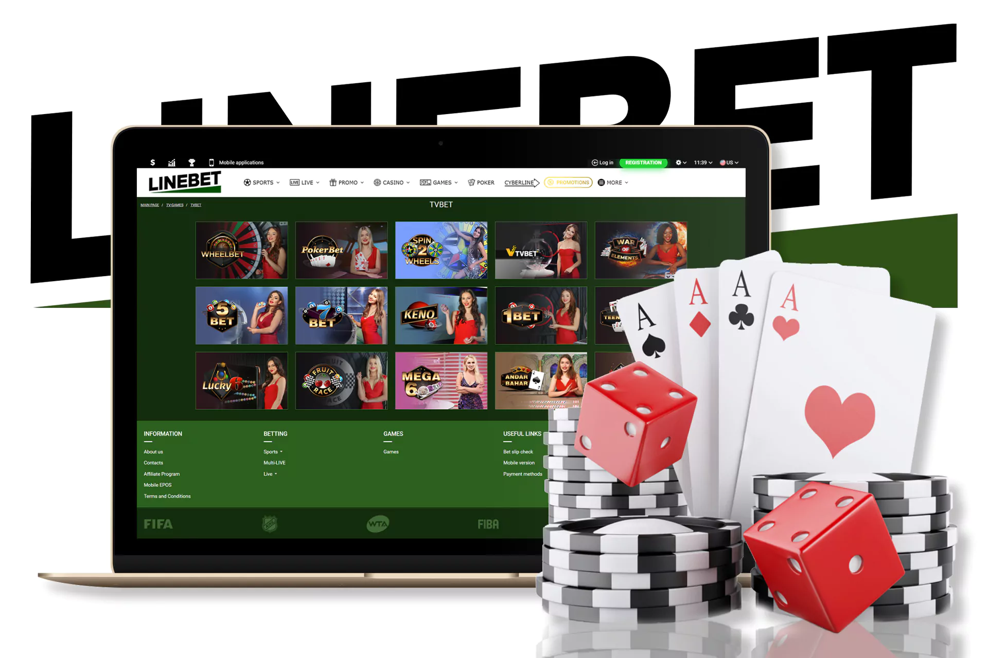 In TV Games from Linebet, you can play exciting games and use a simple interface.