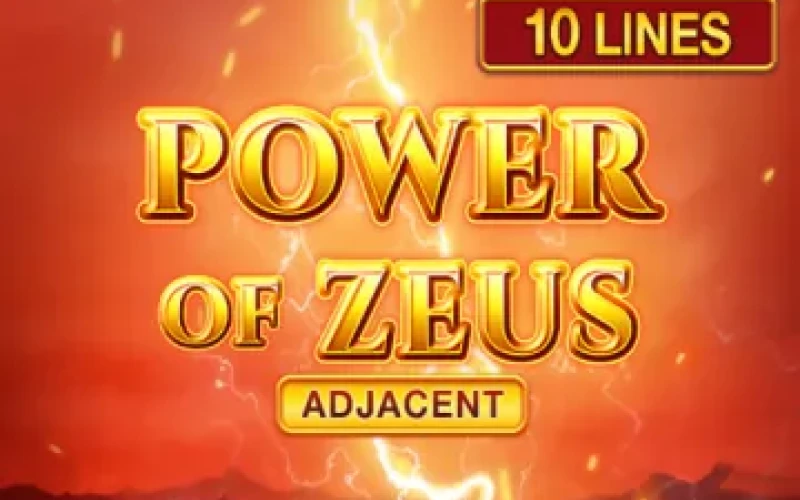 Play the Power of Zeus game at Linebet.